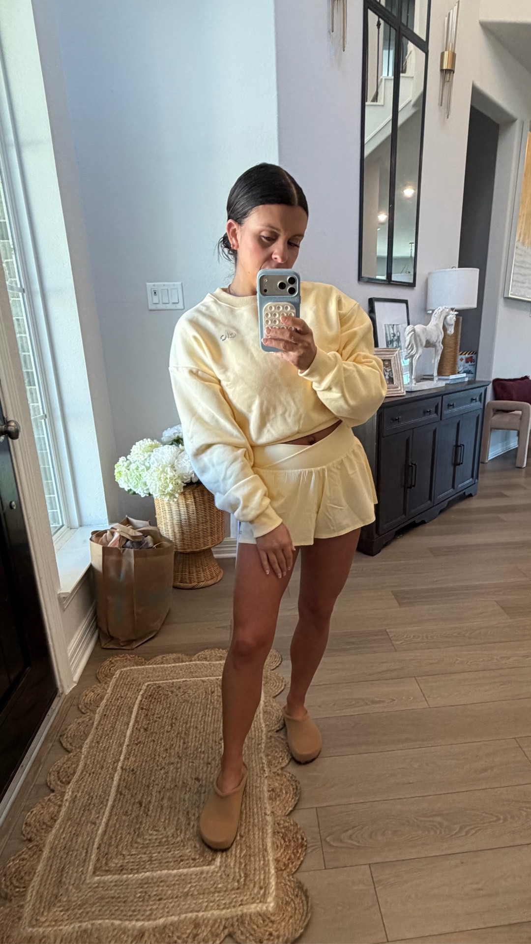 Alo try on. Obsessed with this color. 💛

#LTKfitnessgoals #LTKvlog #LTKdayinmylife