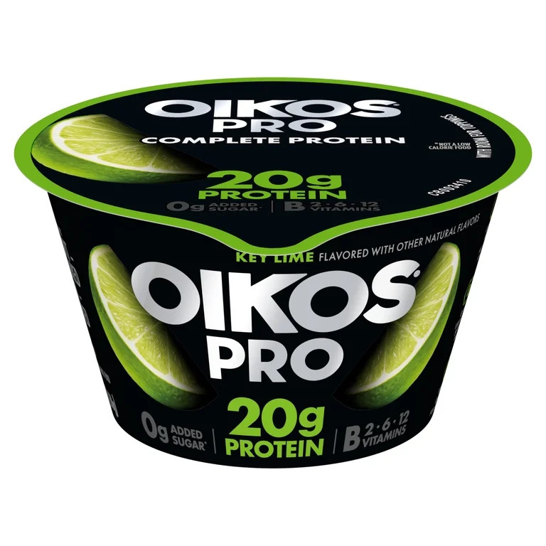 Oikos Pro 20g Protein, Key Lime Yogurt-Cultured Ultra-Filtered Milk&nbsp;Product Cup, 5.3 oz | Walmart (US)