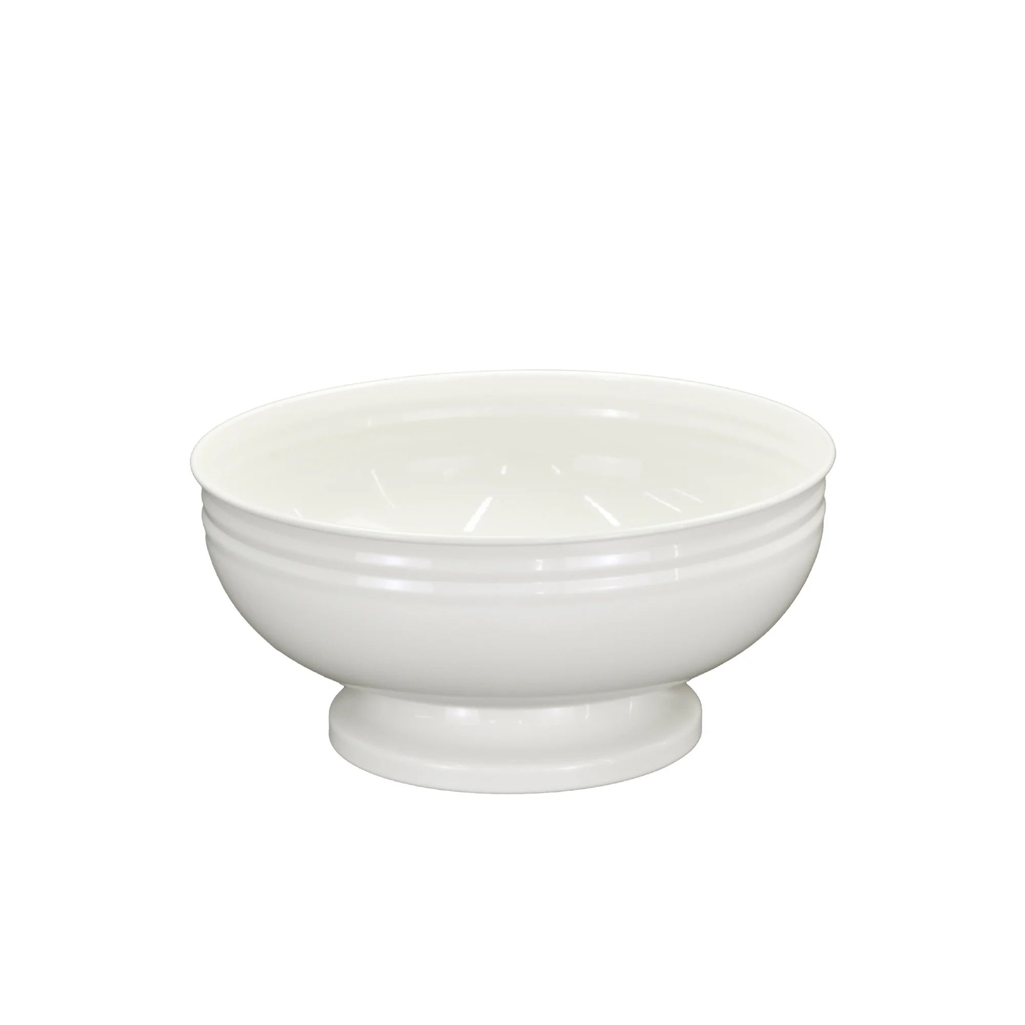 Better Homes & Gardens - Vanilla White Steel Serve Bowl BH25100135206J1, 11.73 in x 5.51 in H - W... | Walmart (US)