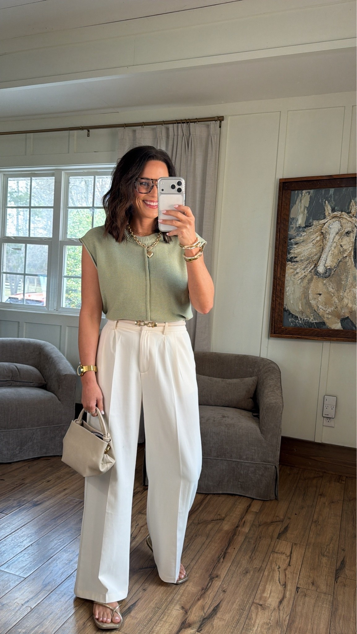 Amazon workwear look 🤍 wearing size small. This outfit looks so classy and expensive without spending a ton. Perfect for work, meetings, or dressing up for dinner.

workwear outfit, business casual, amazon fashion, office outfit, classy outfit, neutral outfit, wide leg trousers, chic style, affordable fashion, polished look

#amazonfinds #amazonfashion #workwear #businesscasual #officeoutfit #neutralstyle #classystyle #womensfashion #ltkstyle #outfitinspo