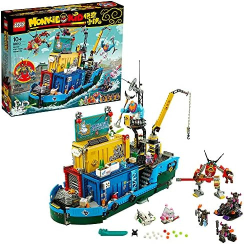 LEGO Monkie Kid: Monkie Kid’s Team Secret HQ 80013 Building Kit (1,959 Pieces) | Amazon (US)