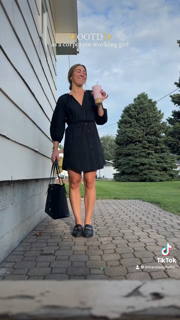 Dress is linked and my shoes are from either Tj Maxx or Marshall’s (can’t remember which one) 

Target | Target dress | business casual | business casual outfit | business casual dress | work dress | office outfit | corporate outfit | corporate job 

#LTKSaleAlert #LTKFindsUnder50 #LTKWorkwear