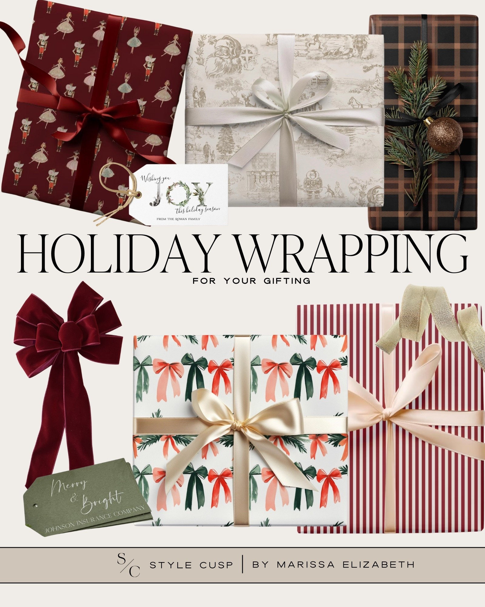 Holiday Wrapping | Festive Gift Wrap 🎁  Etsy Christmas, Christmas wrapping paper, Etsy finds, Christmas ribbon, gift wrap 

#LTKHome #LTKGiftGuide #LTKHoliday