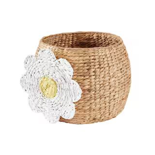 Daisy Wicker Storage Basket | The Home Depot