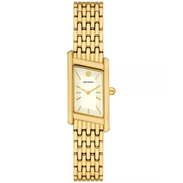 Tory Burch The Eleanor Women's Cream Dial Gold-Tone Quartz Watch TBW1089 | Walmart (US)