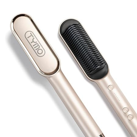 TYMO Ring Hair Straightener Comb - Ceramic Straightening Brush with 5 Heat Settings & 20s Fast He... | Amazon (US)