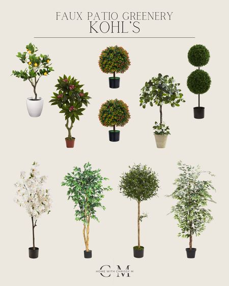 Kohl’s Home / Kohl’s Outdoor / Outdoor Greenery / Outdoor Faux Trees / Patio Faux Trees / Tabletop Plants / Faux Plants / Summer Patio Decor / 

#LTKhome #LTKSeasonal #LTKstyletip