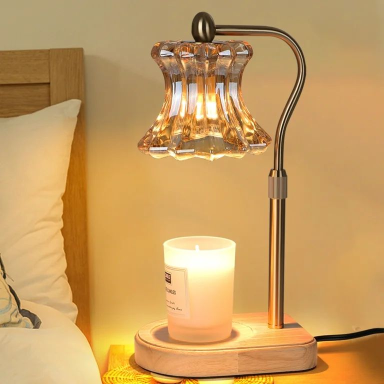 Candle Warmer Lamp, Electric Candle Warmer Light with Timer & Dimmer Height Adjustable, Fit for A... | Walmart (US)
