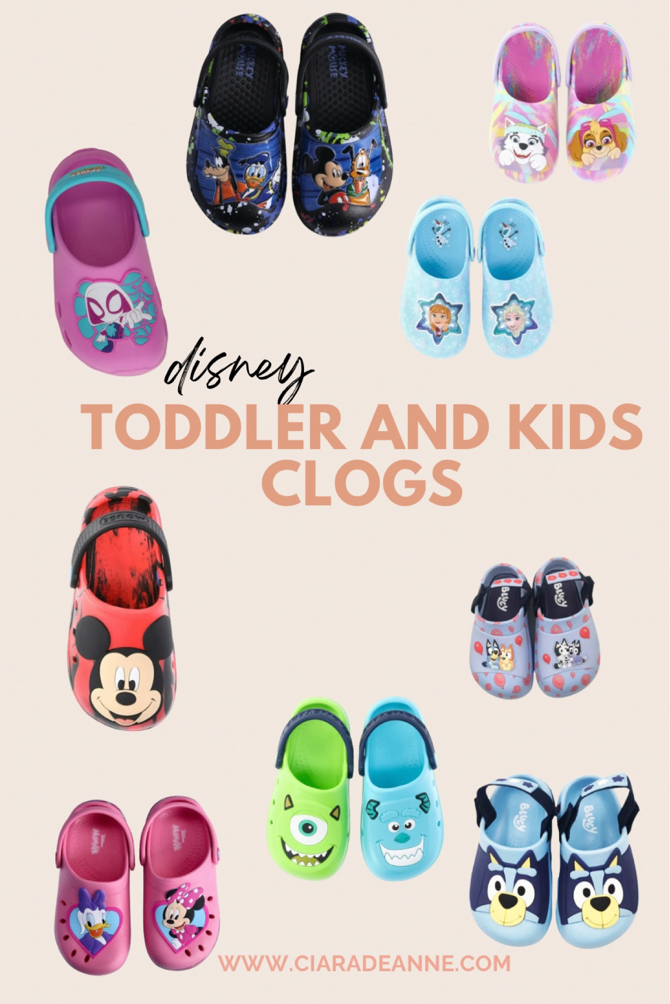 Toddler and Kids clogs - all the Disney favorites!

#LTKKids #LTKFamily #LTKBaby