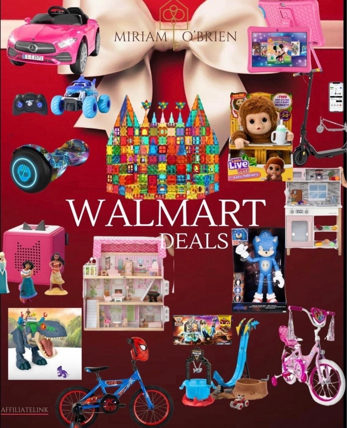 Walmart toy deals are here! 🎀 If you’re starting your holiday shopping early, these are some fun gift ideas for kids of all ages. From ride-on toys and bikes to dollhouses, building toys, tech, interactive pets, scooters, and more, there are plenty of options to make Christmas morning extra special. 🎄
Follow @miriamobrien on Instagram & TikTok for more finds!
#WalmartFinds #WalmartToys #WalmartToyDeals #KidsGifts #ChristmasGifts #ToyGiftGuide #HolidayShopping #GiftsForKids

#LTKHome #LTKOver40 #LTKKids