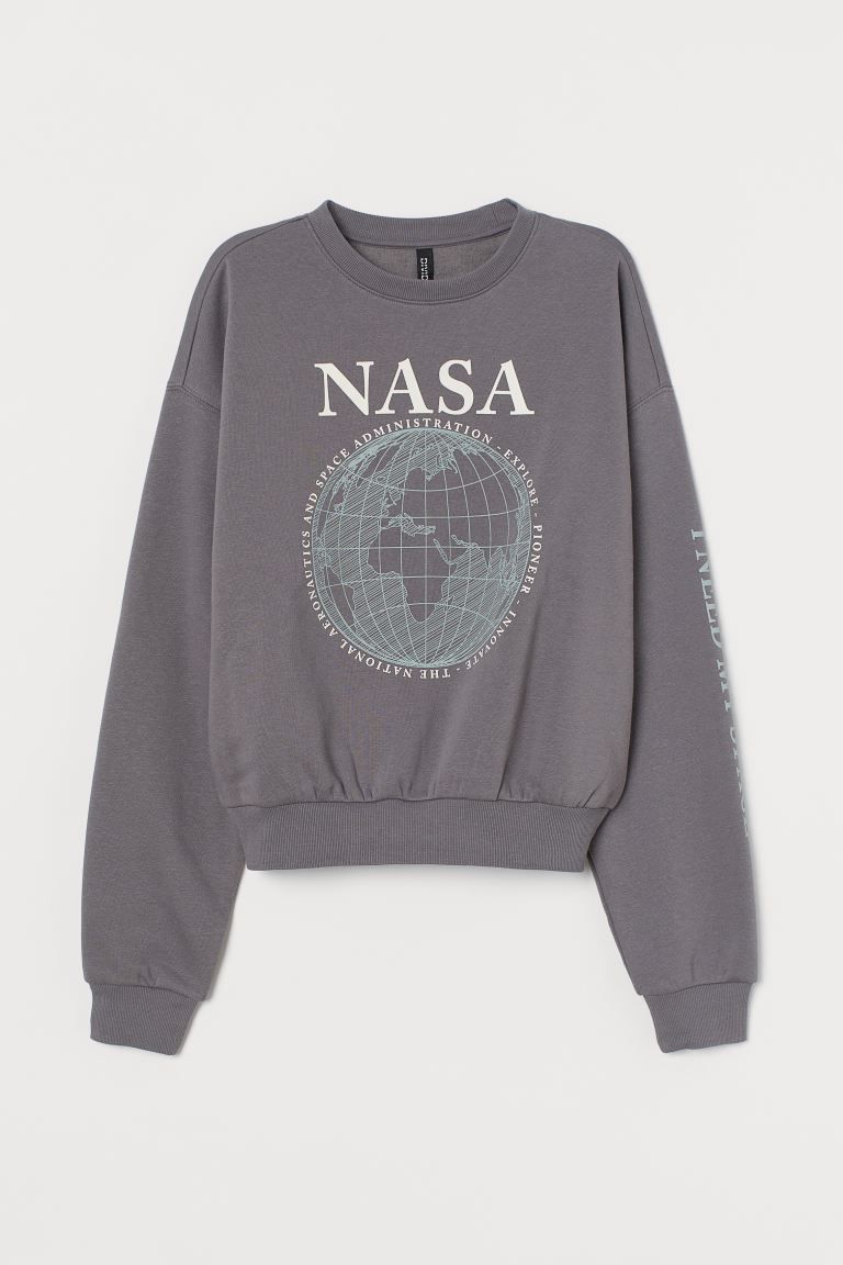 Cotton-blend Sweatshirt | H&M (US)