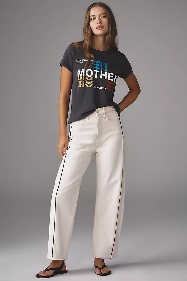 MOTHER The Half Pipe High-Rise Ankle Jeans | Anthropologie (US)