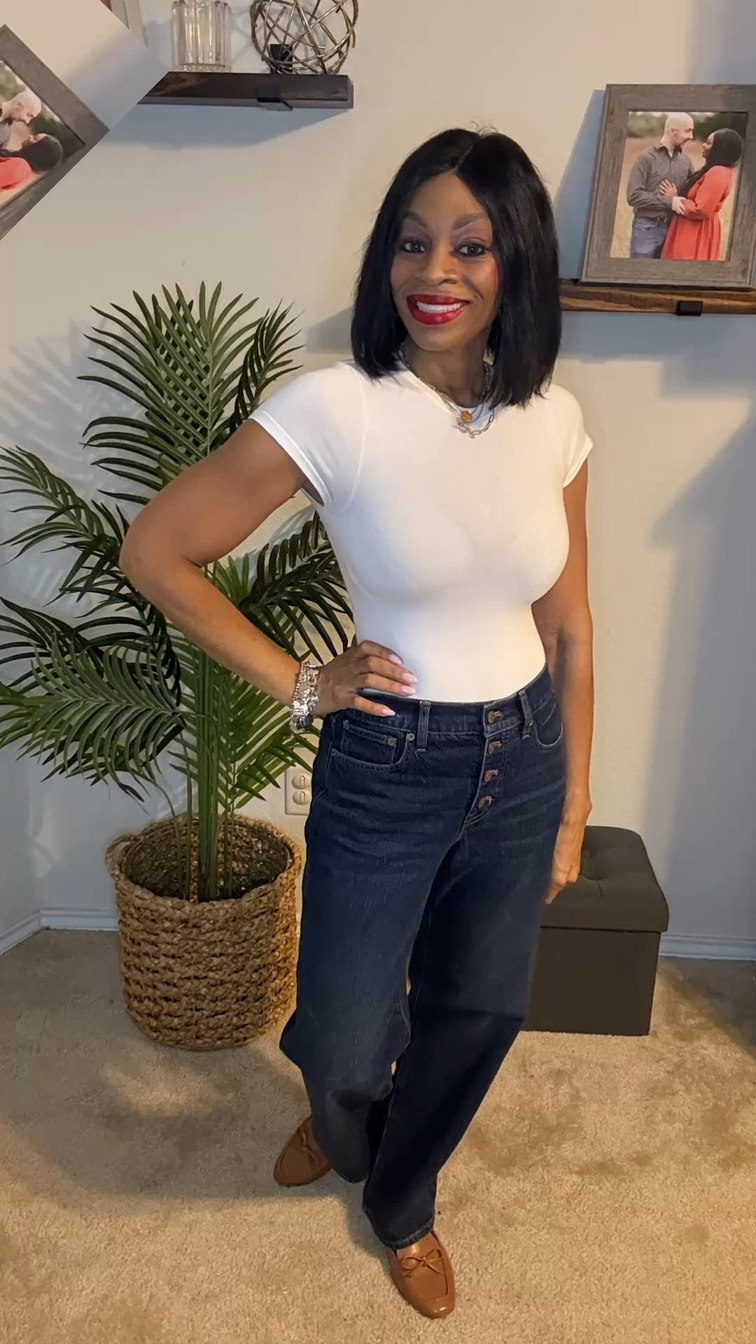 In love with this weather! 🍂 Keeping today’s outfit simple but elevated with my brown blazer from J.Crew Factory (size 4) for that slightly oversized look. Paired it with wide-leg jeans, a classic Yummie tee, and my brown loafers—chic, comfy, and effortless.

✨ Linking similar pieces so you can recreate this polished fall look! Tap to shop your favorites.

#LTKstyle #LTKfall #LTKootd #fallstyle #falloutfit #preppystyle #fallfashion #ootdfashion #workwearstyle #effortlessstyle #JCrewFactory #affordablefashion #chicstyle
 

#LTKSeasonal #LTKStyleTip #LTKSeasonal #LTKOver40