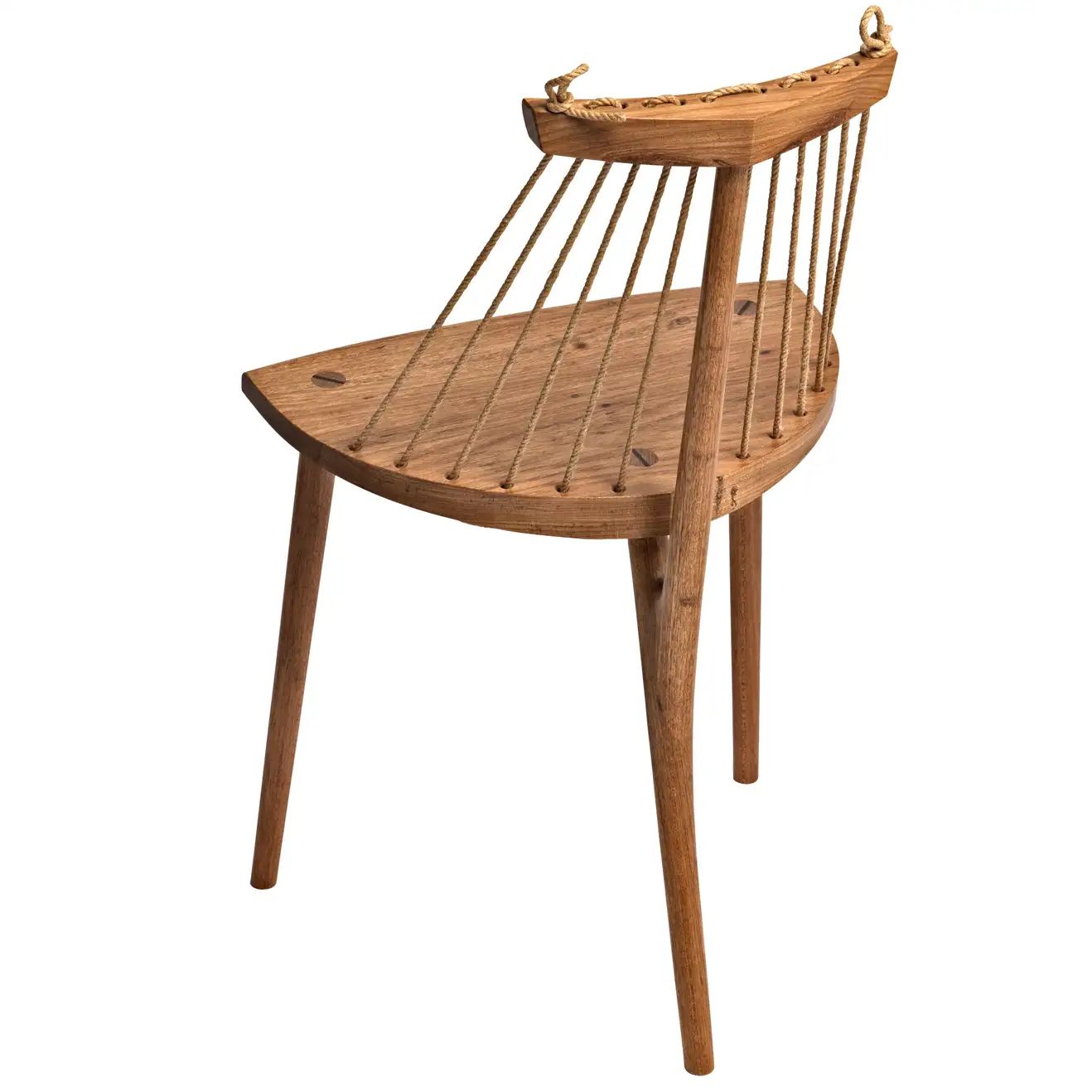 Contemporary Chair in Brazilian Hardwood by Ricardo Graham Ferreira | 1stDibs