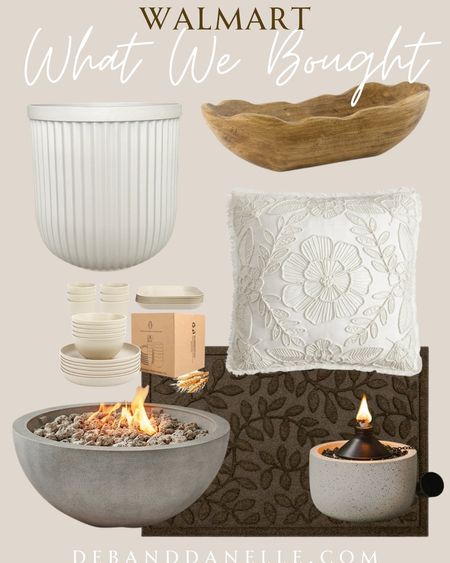 Here is what we shared during our Walmart Live event last week! I was sooo happy with all of these items. Be sure to look up some of the hacks for this planter. All of these items would make excellent Mother’s Day gifts as well!! #walmart #planter #home #frontporch #firepit #throwpillow #mothersday #giftideas

#LTKGiftGuide #LTKhome #LTKSeasonal