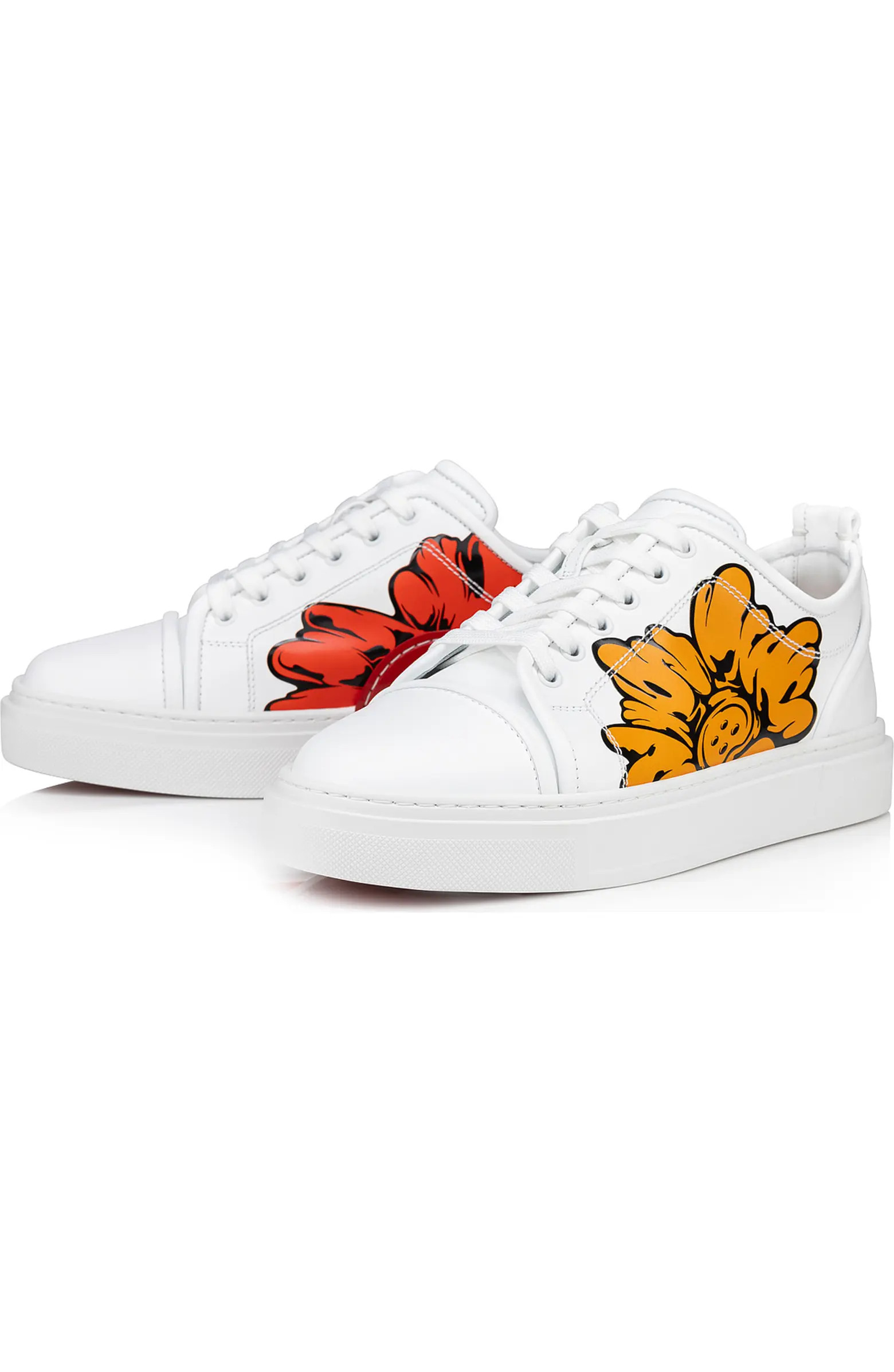 x Shun Sudo Adolon Junior Button Flower Low Top Sneaker (Men) | Nordstrom