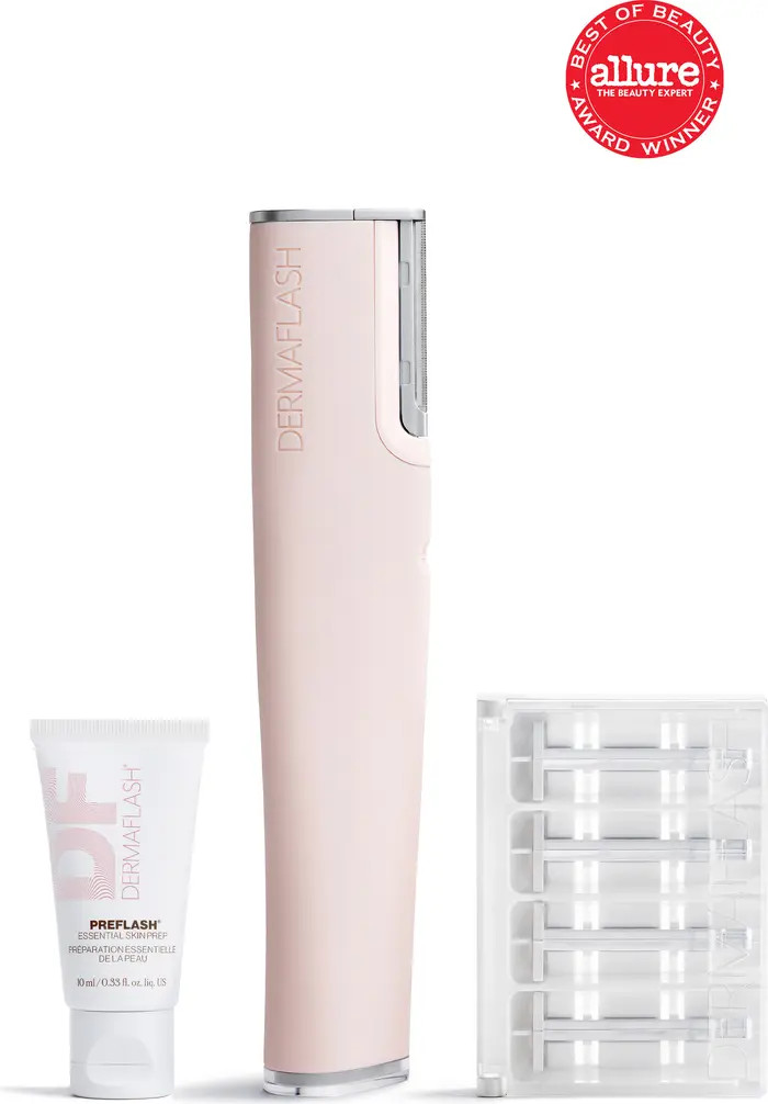 LUXE+ Anti-Aging Sonic Dermaplaning + Peach Fuzz Removal Set | Nordstrom