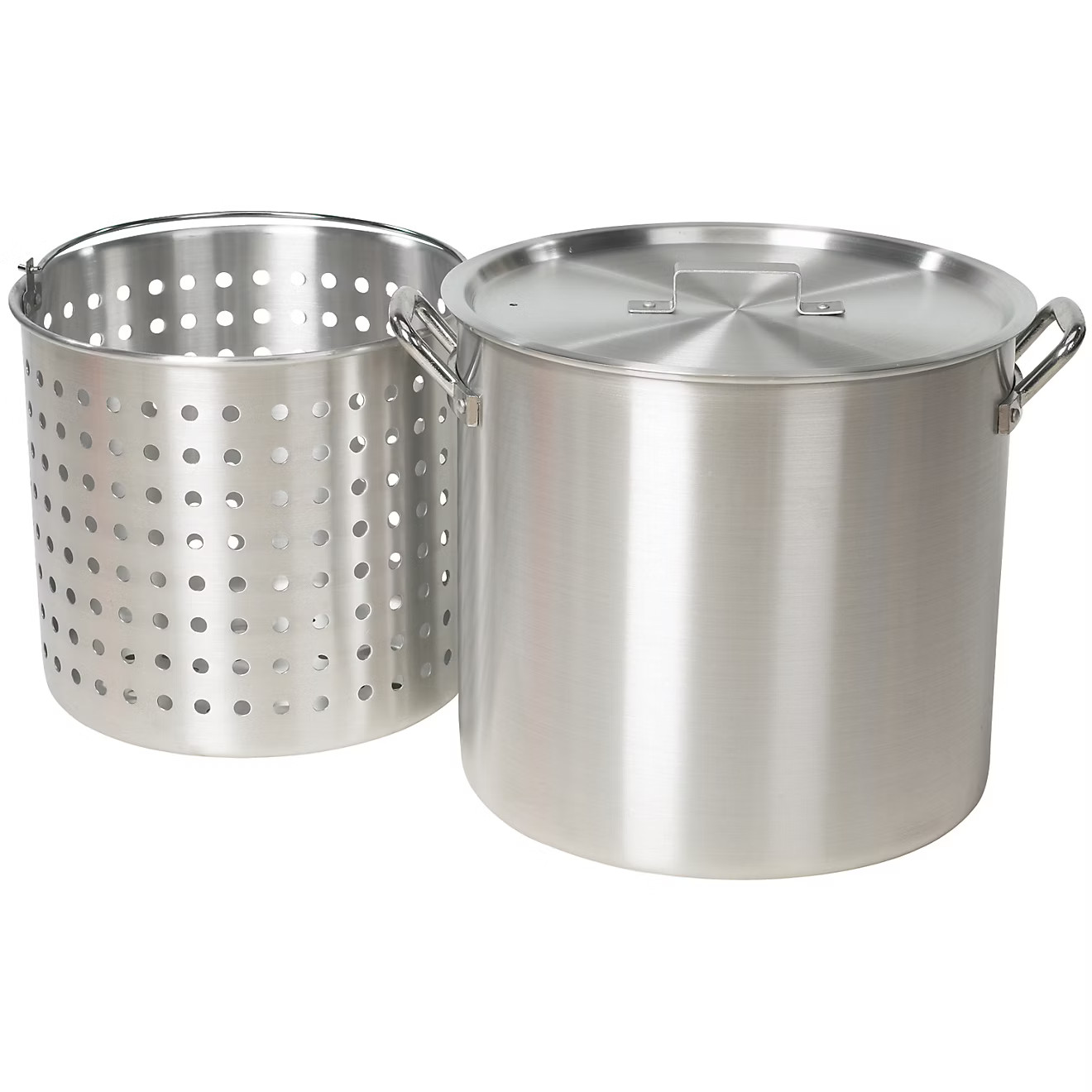 Outdoor Gourmet 42 qt Aluminum Pot with Strainer | Academy | Academy Sports + Outdoors