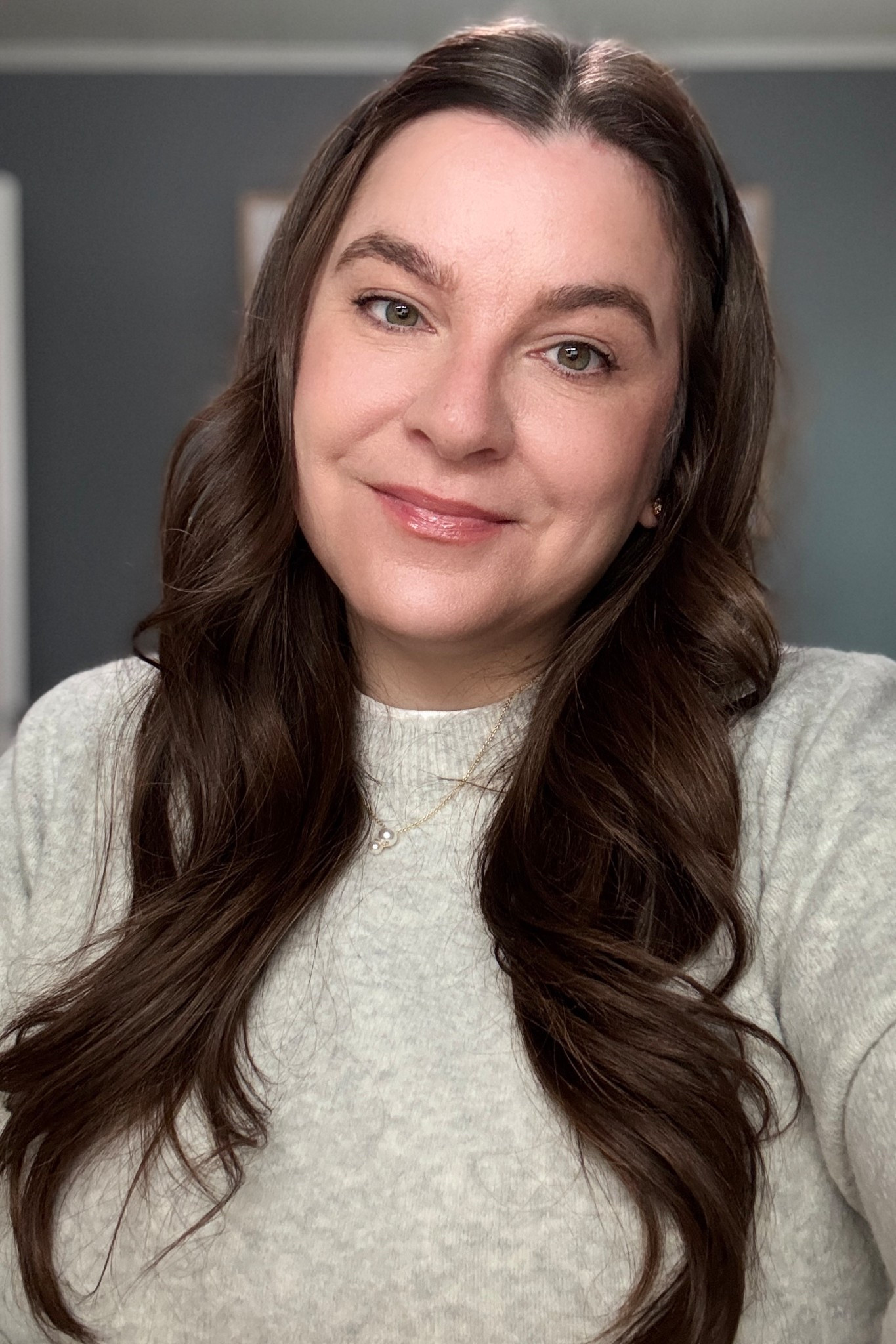 Non-negotiables for getting ready, even when working from home.
* Minimal makeup (even if it's just concealer, blush, lip gloss,brow pencil, and mascara)
* Appropriate top for video meetings (we can still be comfy and casual for bottoms)
* Simple jewelry/accessories (you will look together without doing too much

#LTKgrwm #LTKWorkwear #LTKootd