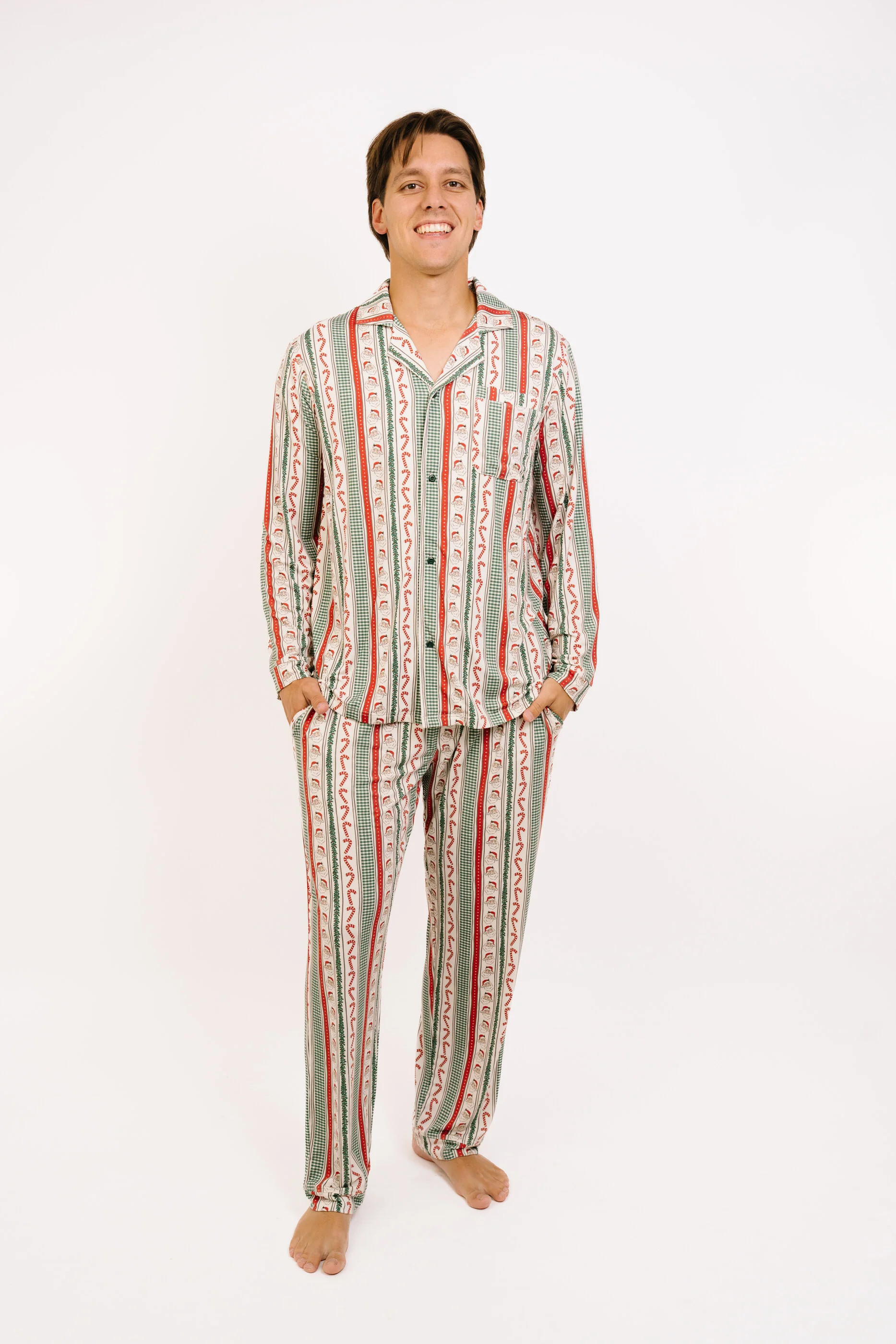 Christmas Cheer Men's Bamboo Pajama Set | Little One Shop Co