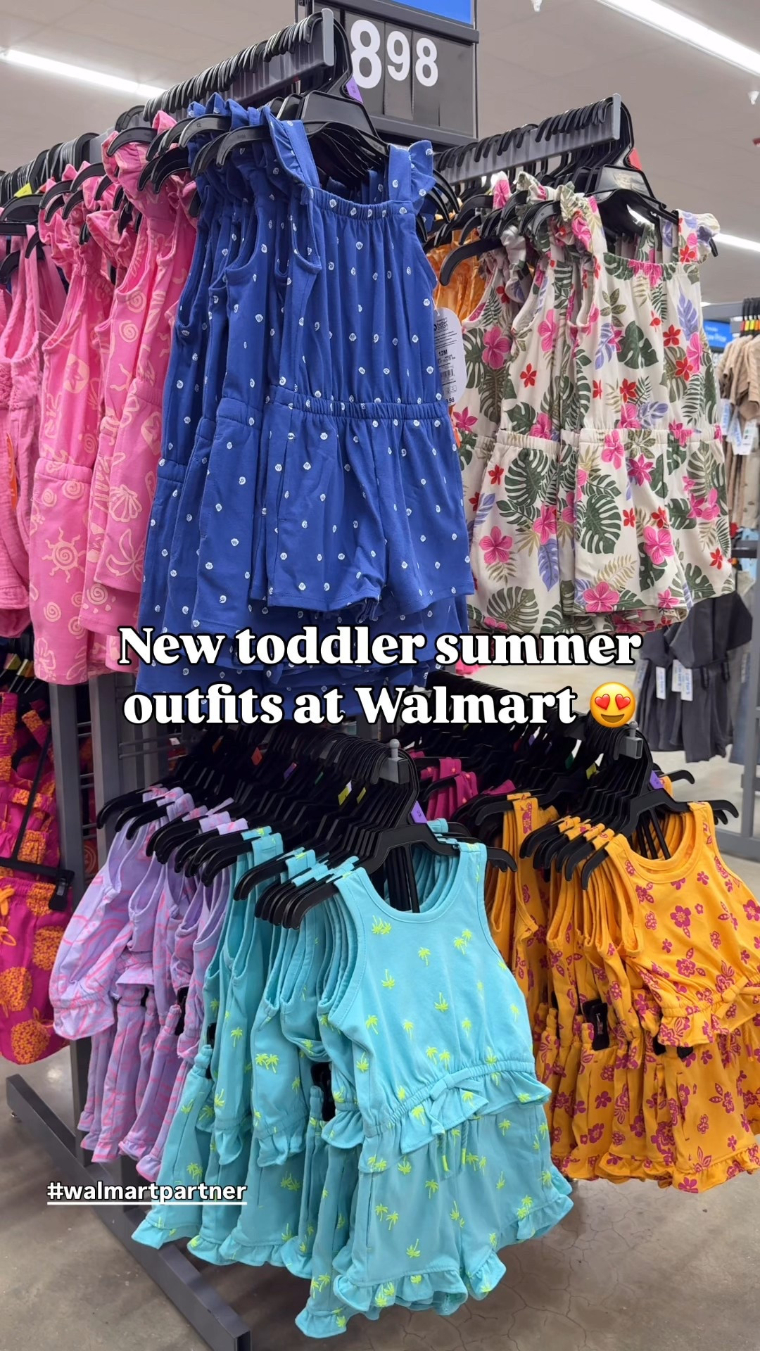 The cutest toddler girl play clothes at Walmart - dresses & outfits under $10 🤩👏🏼 #walmartpartner #walmartfashion @walmartfashion 

#LTKStyleTip #LTKSummerEdit #LTKKids