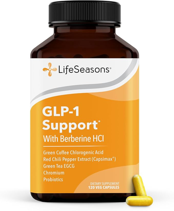 LifeSeasons GLP-1 Support Supplement – Appetite Control, Weight Management, Metabolism Booster ... | Amazon (US)