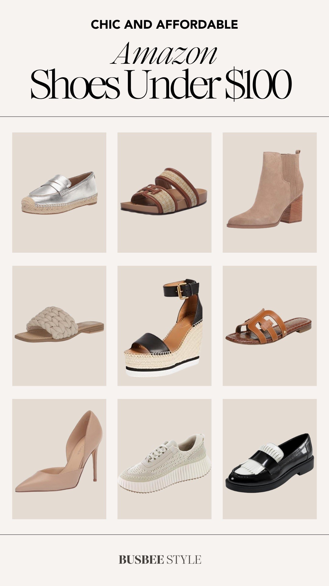Elevated spring / summer shoes under $100! 

#LTKFindsUnder100 #LTKSeasonal #LTKShoeCrush