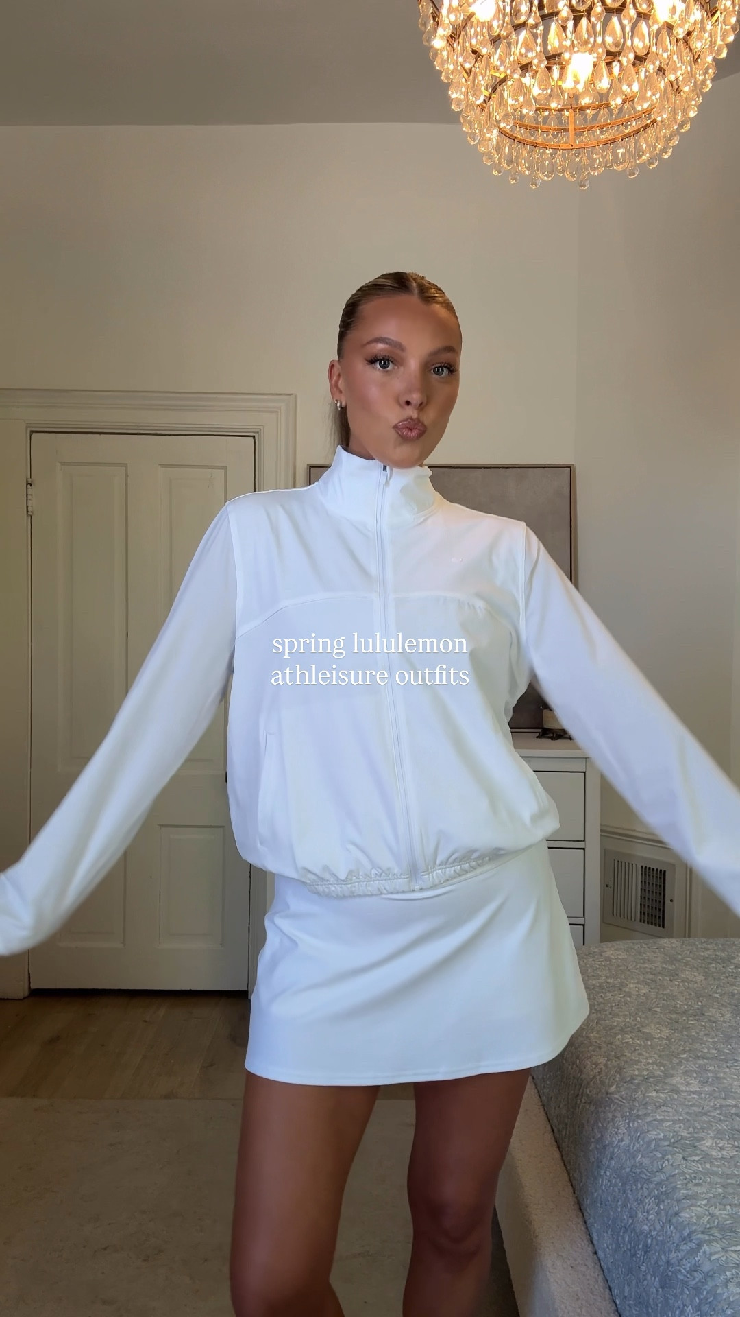 spring athleisure outfit ideas ⛳️🤍🌟 
Wearing the define wide-leg pant & define oversized mesh jacket from @lululemon  


#springstyle #lululemoncreator #casualchicstyle #ad #outfitinspo 


ootd styling, golf outfit, style inspo 

 

#LTKootd #LTKSeasonal #LTKActive