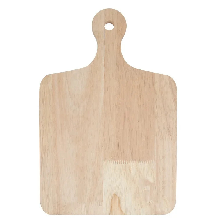 On the Surface Wood Decorative Square Tray, Customizable Serving Tray with Handle | Walmart (US)