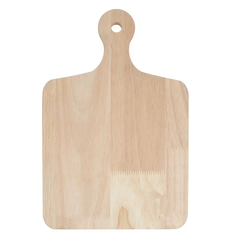 On the Surface Wood Decorative Square Tray, Customizable Serving Tray with Handle - Walmart.com | Walmart (US)