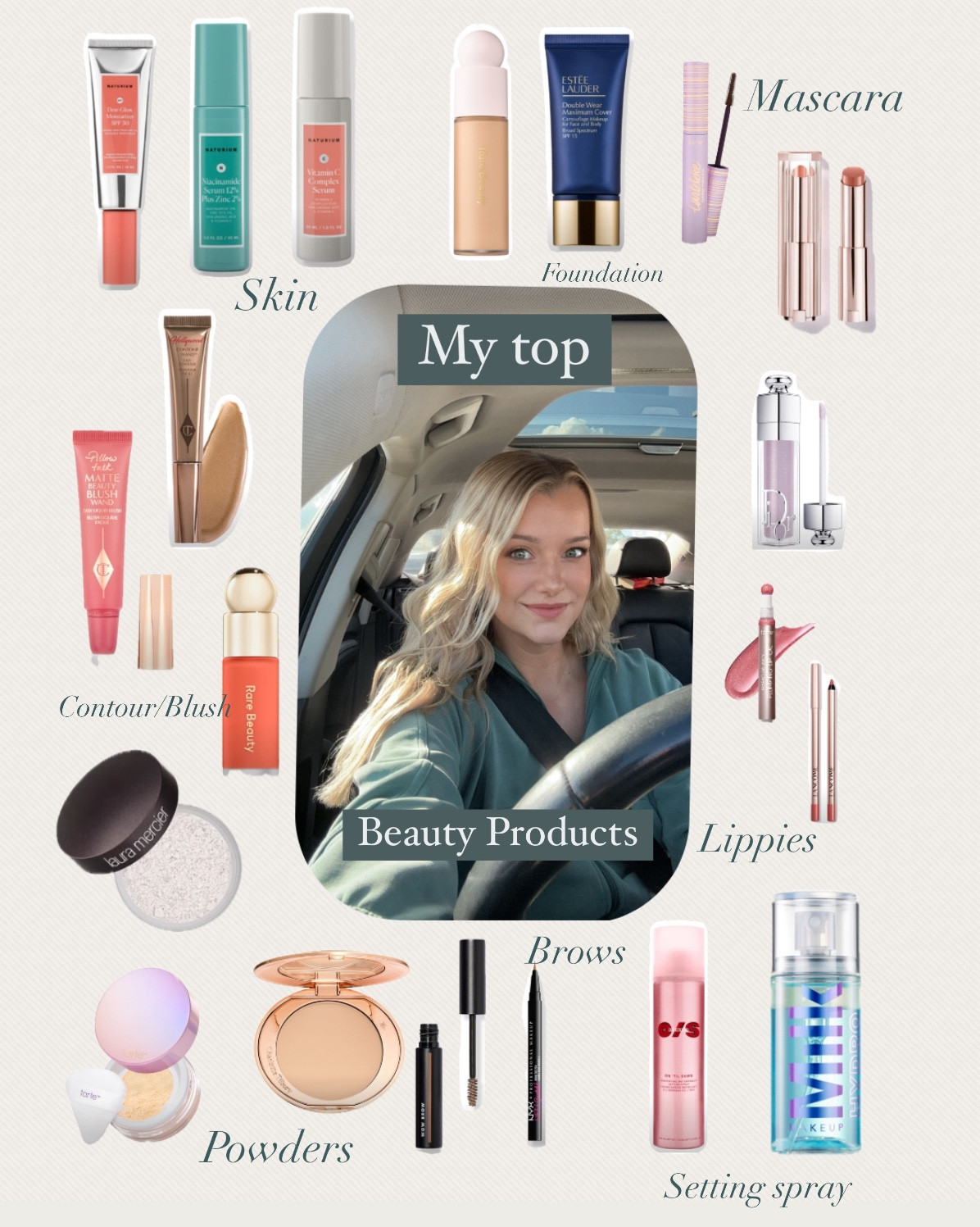 A full face of my top beauty products. This includes my: 

Skin prep: what I rotate through to cleanse my face. Including other items tagged in the post. 

Skin: foundations, powders, blushes and contours that I rotate through depending on the event. I usually wear the Rare Beauty foundation for my every day look

Lip products: variety of lipsticks, oils, and lip liners

Setting sprays to finish my face. I use the Milk Spray for my everyday look at the Patrick Starrr for a longer lasting wear#LTKStyleTip

#LTKBeauty #LTKActive