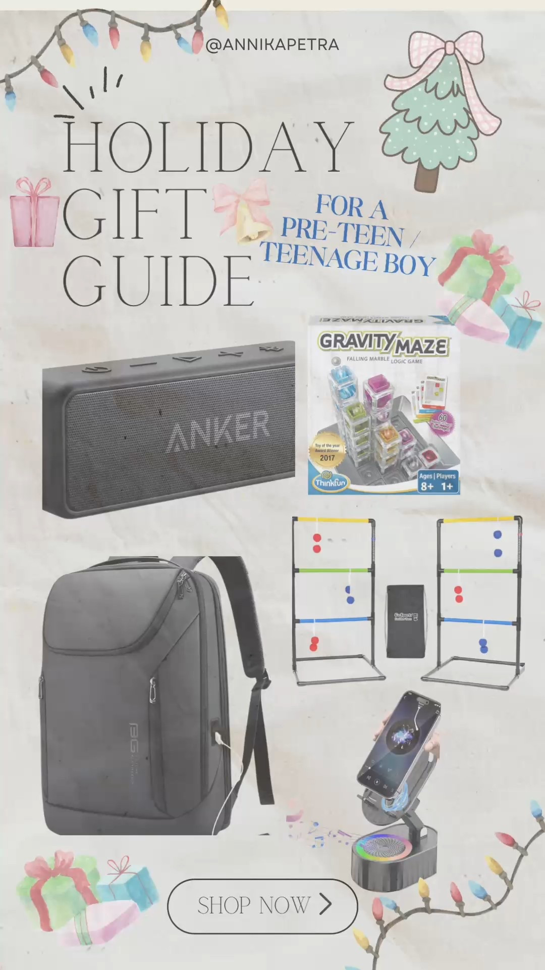 We rounded up the best holiday gifts for that special preteen or teenage boy on your list!

#LTKHoliday #LTKCyberWeek #LTKGiftGuide