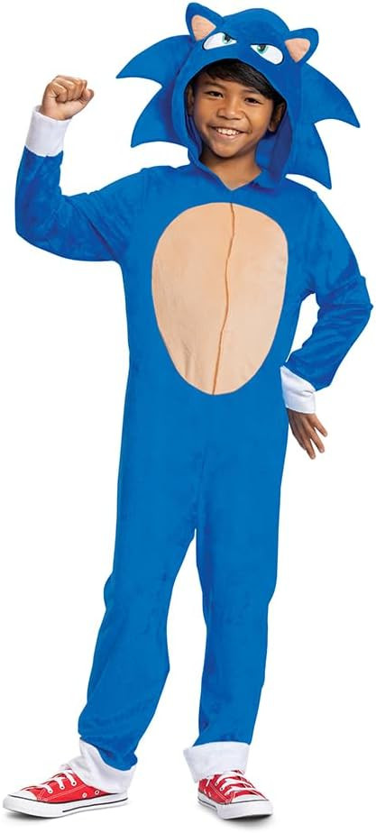 Sonic the Hedgehog Costume, Official Sonic Movie 2 Costume and Headpiece | Amazon (US)