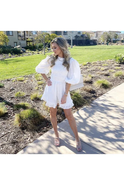 Diandra Smocked Dress $68 | Indigo Closet 