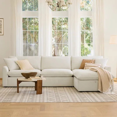 4-Piece Upholstered Sectionnal | Wayfair North America
