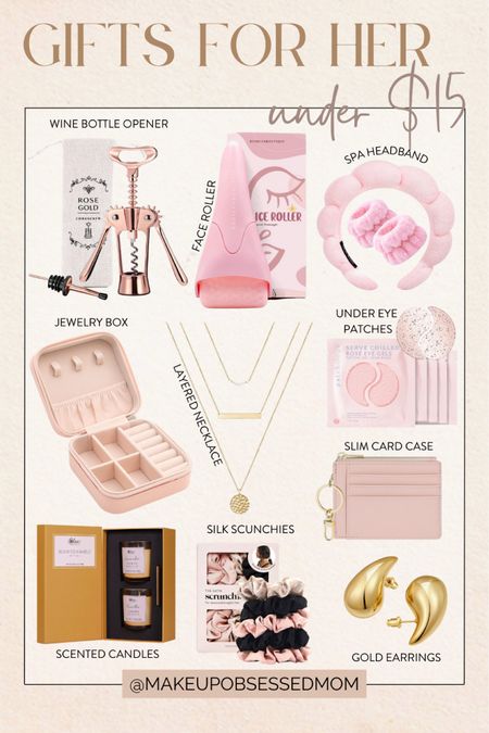 Here are gift ideas you can grab for your wife, mom, daughter, or sister-in-law, all under $15. From beauty essentials to cute accessories, you can find the perfect present for the special women in your life.
#christmasgift #giftguide #selfcare #amazonfinds #stockingstuffer

#LTKGiftGuide #LTKbeauty #LTKfindsunder50