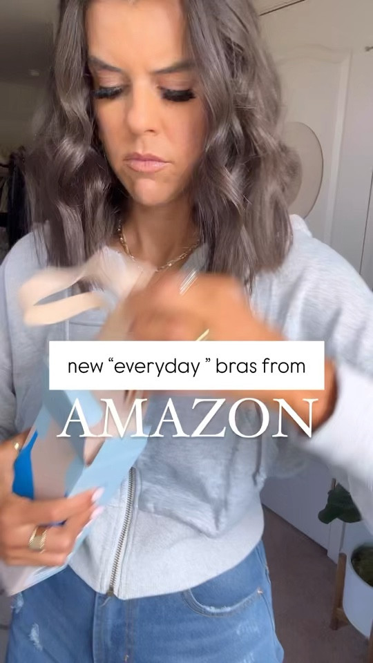 Here’s the links to my new Amazon bra! Wearing size small in bra and tee, jeans are size 4.

If something is sold out in a certain color,  Amazon has selected a “similar pick” it says. If you click below that picture it says “view original”, and then click “view details”. That will take you to the actual item in the reel. If you don’t see “similar pick”, then it’s the actual item I am wearing.

#LTKSaleAlert #LTKFindsUnder100