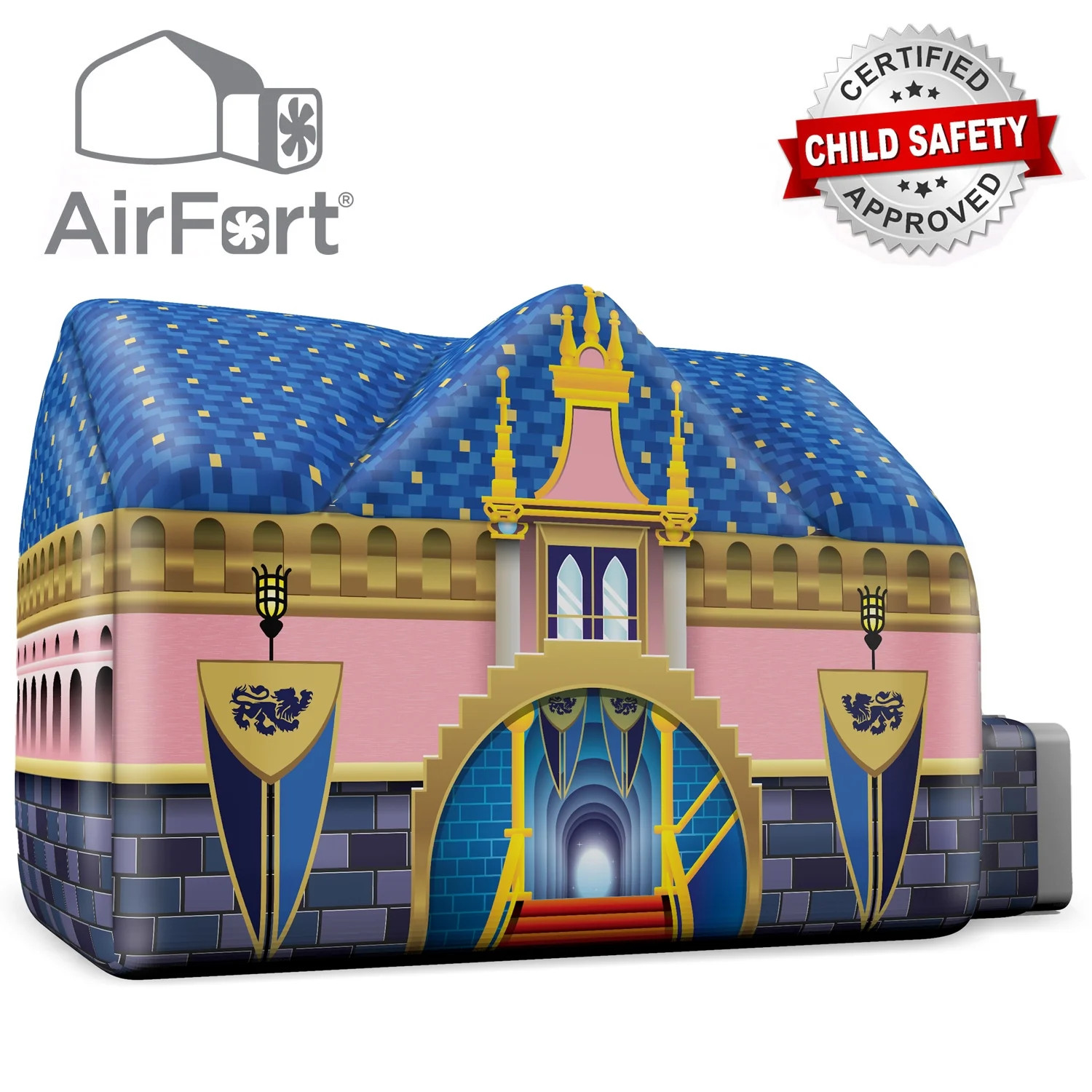 The Original AirFort - Royal Castle Play Tent - Build A Fort in 30 Seconds, Inflatable Fort for K... | Walmart (US)