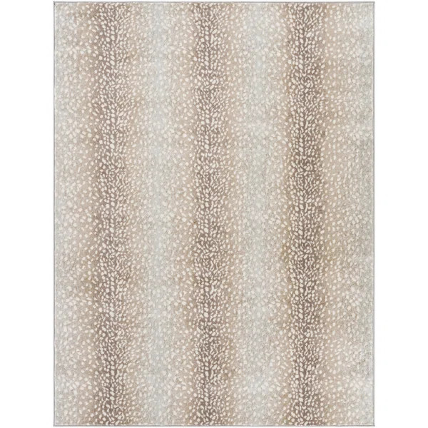 Angelick Camel/Light Gray Area Rug | Wayfair North America