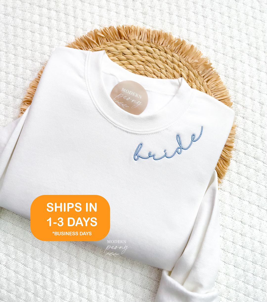 Custom Bride Sweatshirt, Embroidered Future Mrs Crewneck Bride to Be Gift for Bridal Shower Brida... | Etsy (US)