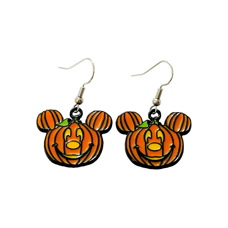 Mickey Pumpkin Mouses Earrings | Amazon (US)