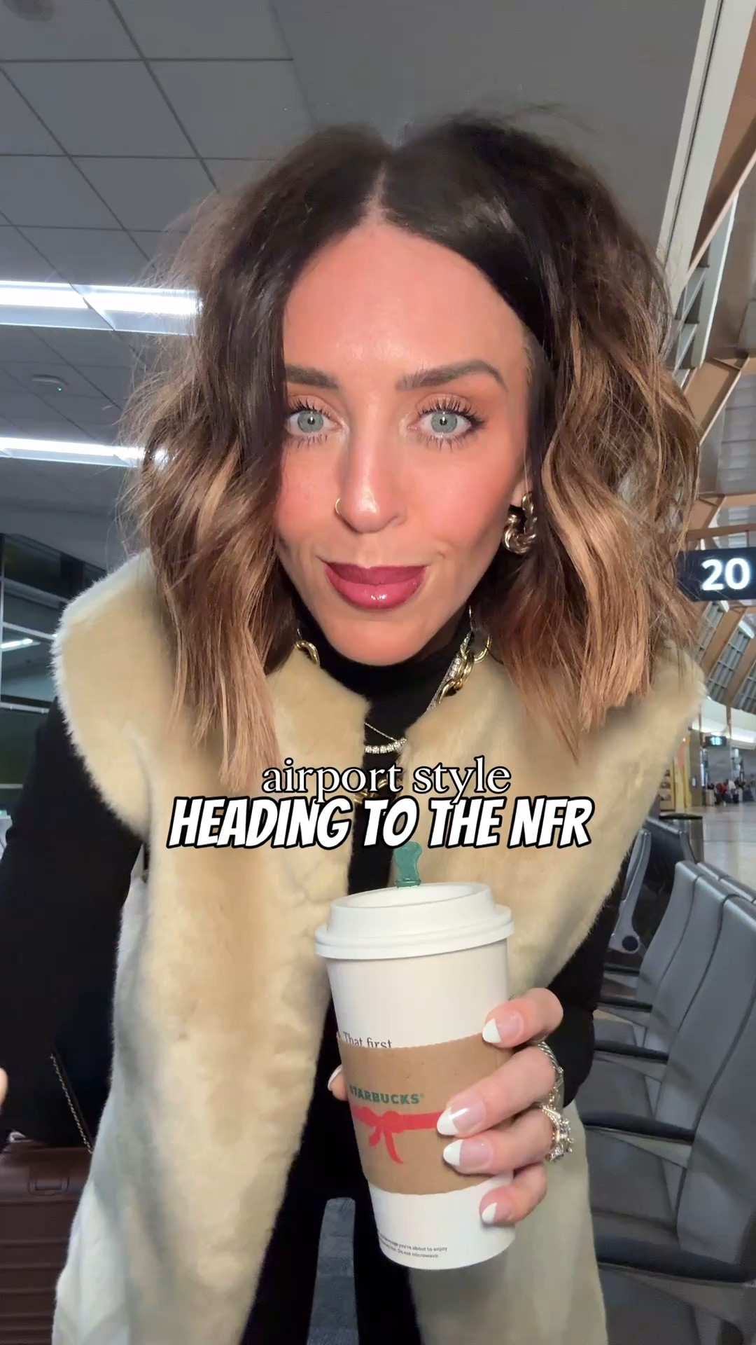 Airport style - NFR outfit 🤠
Leggings - size S
Shirt - size S
Vest - size S

#LTKTravel #LTKFindsUnder50 #LTKFindsUnder100