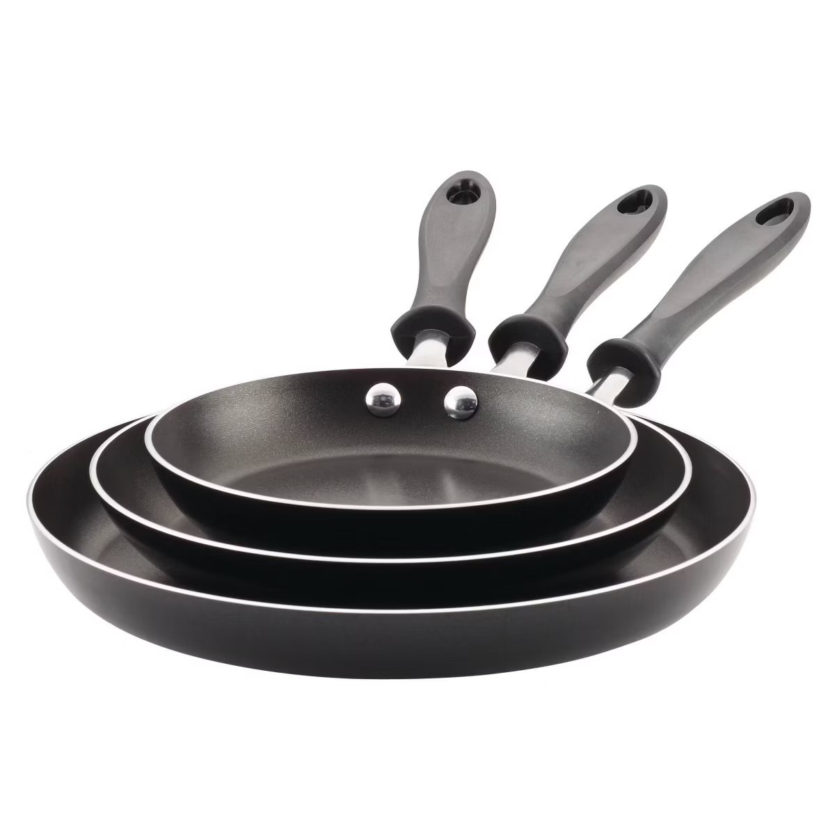 Farberware Reliance 3pc Aluminum Nonstick Frying Pan Set | Target