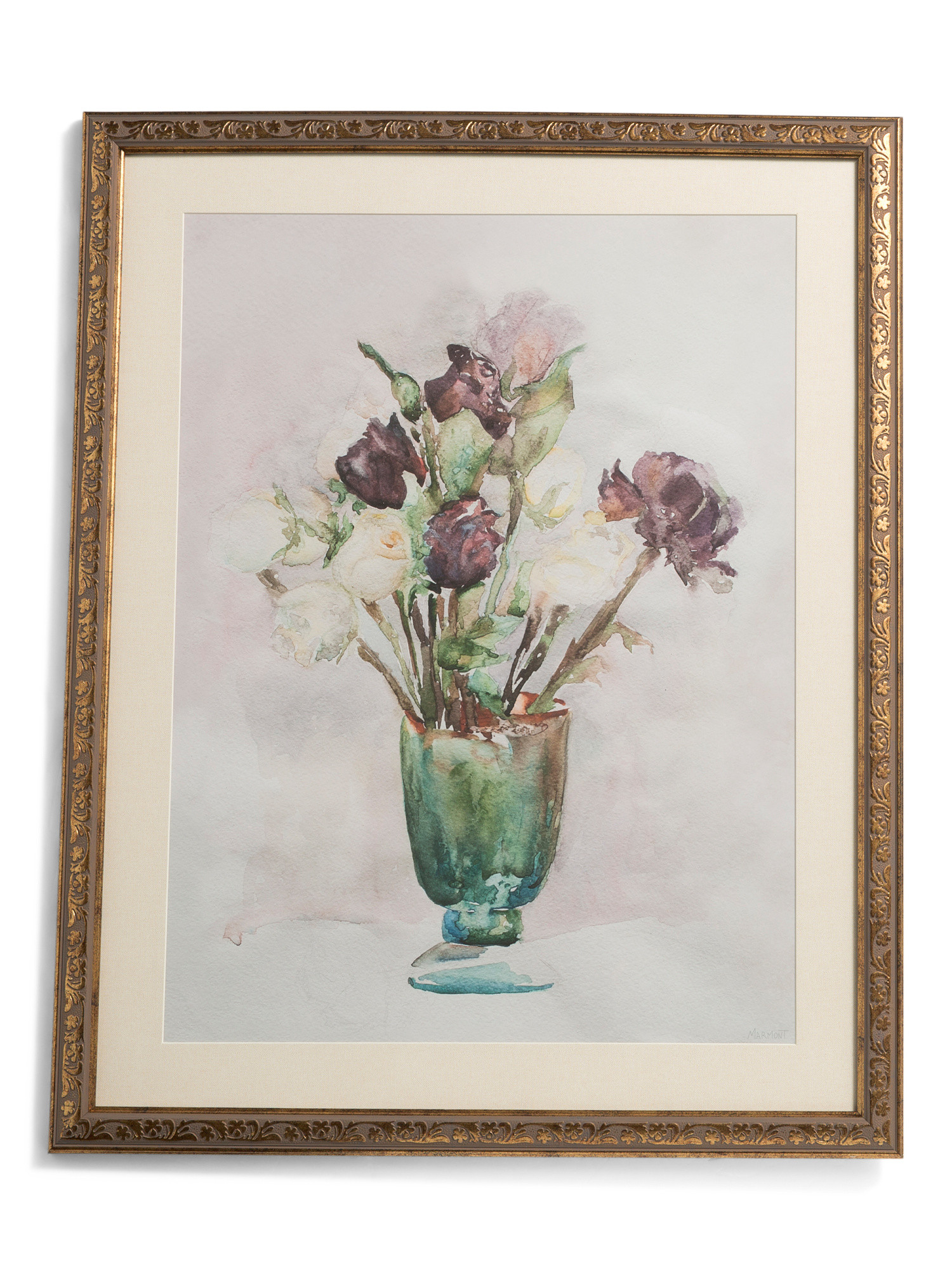 20x25 Vase Purple Flowers Wall Art | TJ Maxx