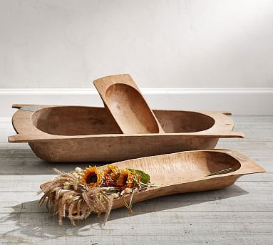 Antique And Unique Wooden Dough Bowls | Pottery Barn (US)