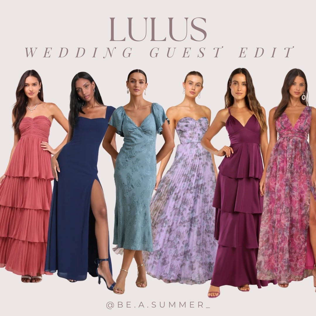 wedding guest dresses from @Lulus 🩵



#LTKgrwm #LTKWedding #LTKBeauty