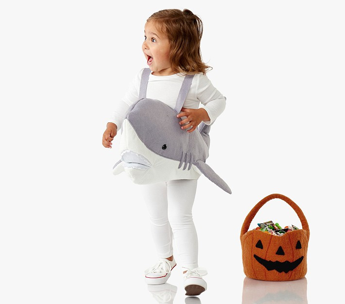 Gray Shark Ride-On Costume | Pottery Barn Kids