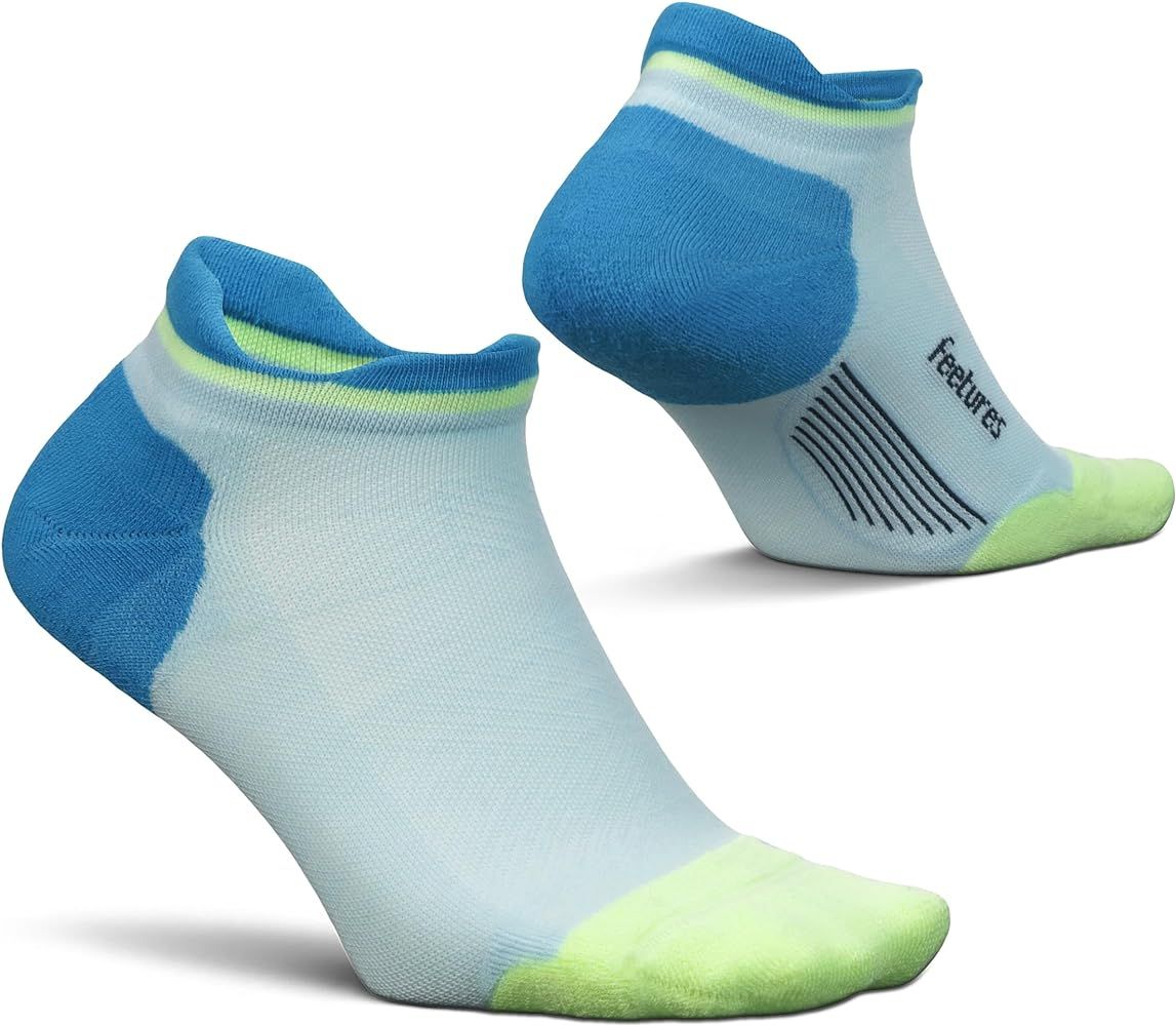 Feetures Elite Max Cushion No Show Tab Ankle Socks - Sport Sock with Targeted Compression - (1 Pa... | Amazon (US)