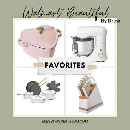 Loving the new Beautiful Collection from Drew Barrymore at Walmart. They also come in lots of different colors. #walmart

#LTKFind #LTKhome