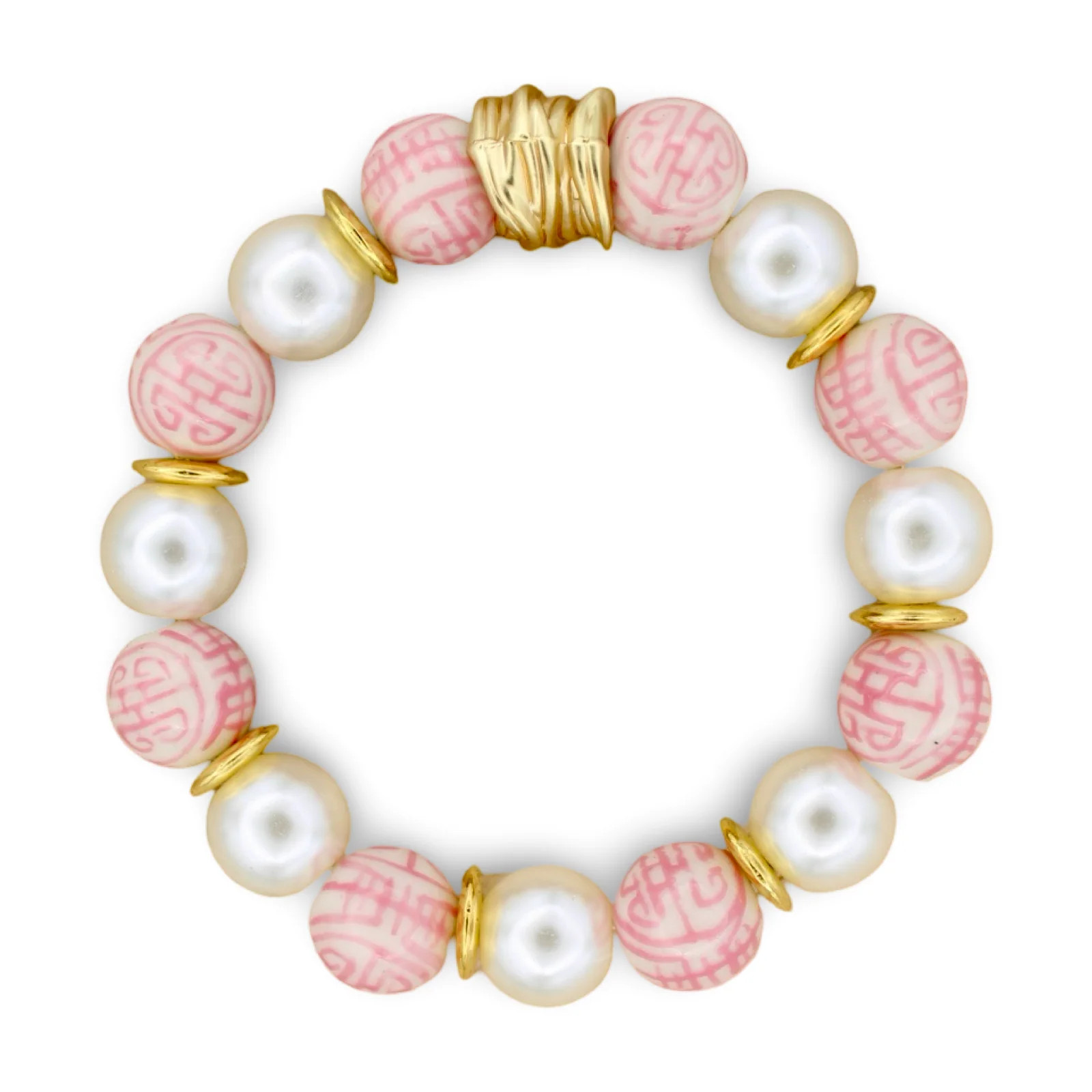 Magnolia Bracelet • Rose | Traci's Beads